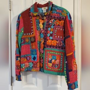 One of a kind Sandy Starkman jacket, Size M